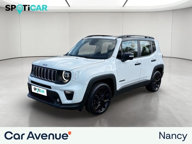 Jeep Renegade Alpine White avec toit noir d'occasion